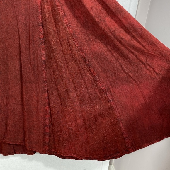 Sakkas Deep Red Maxi Dress S/M - Picture 11 of 13